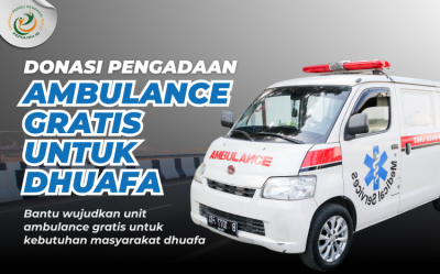 Gambar banner Donasi Pengadaan Ambulance Gratis untuk Dhuafa