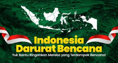 Gambar banner Indonesia Darurat Bencana