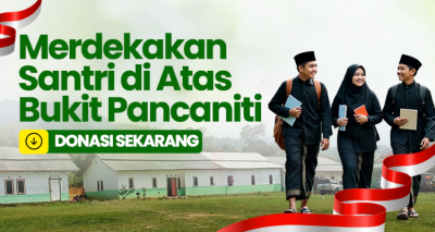 Gambar banner Merdekakan Santri di Atas Bukit Pancaniti