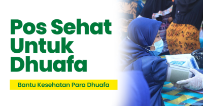 Gambar banner Pos Sehat Untuk Para Dhuafa