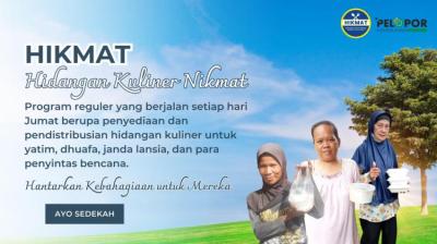 Gambar banner Hidangan Kuliner Nikmat Untuk Santri Yatim Penghafal Quran