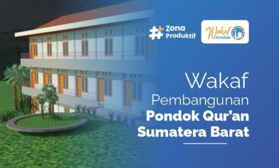 Gambar banner Dukung Pembangunan Rumah Tahfidz di Sumatera Barat