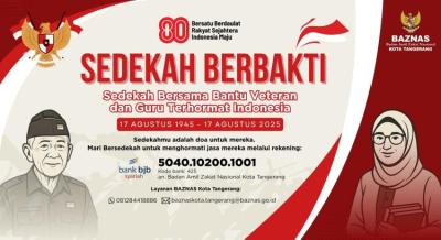 Gambar banner SEDEKAH BERBAKTI