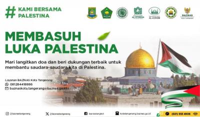 Gambar banner SOLIDARITAS DUNIA ISLAM MEMBASUH LUKA PALESTINA