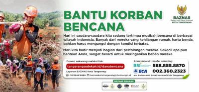 Gambar banner BANTU KORBAN BENCANA HIDROMETEOROLOGI ACEH, SUMUT, SUMBAR