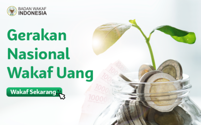 Gambar banner Gerakan Nasional Wakaf Uang