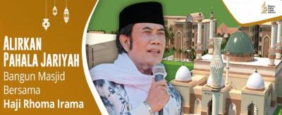 Gambar banner Masjid Rhoma Irama