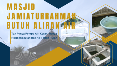 Gambar banner Sedekah Air untuk Hidupkan Masjid-masjid Pelosok