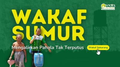 Gambar banner Wakaf Sumur untuk Daerah Terdampak Kekeringan 