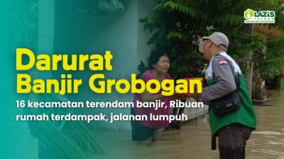 Gambar banner Tolong 16 Kecamatan di Grobogan terendam banjir