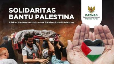 Gambar banner Solidaritas Bantu Palestina