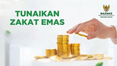Gambar banner Tunaikan Zakat Emas