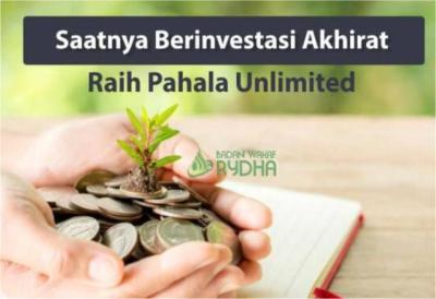Gambar banner Investasi Akhirat Raih Pahala Unlimited - Wakaf Uang