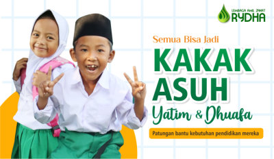 Gambar banner Yuk Jadi Kakak Asuh, Patungan Bareng Bantu Pendidikan Anak-anak Yatim