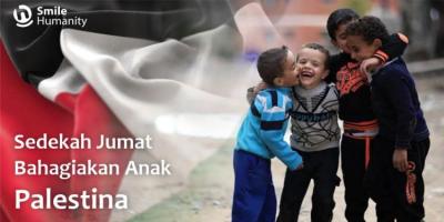 Gambar banner Donasi Rutin Tiap Jumat Untuk Palestina