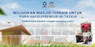 Gambar banner Wujudukan Masjid Terbaik Untuk Para Hafidzpreneur IAI Tazkia