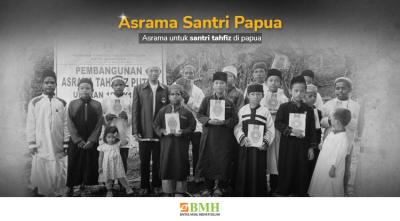 Gambar banner Pesantren GRATIS di Papua untuk Penghafal al-Quran