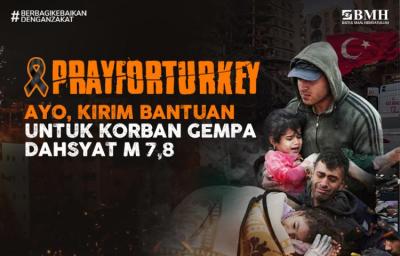 Gambar banner Darurat, Bantu Hangatkan Penyintas Gempa Turki dari Acaman Musim Dingin