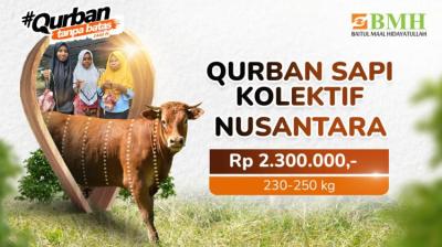 Gambar banner Qurban Sapi Kolektif, Peduli Kuatkan Pangan Negeri 