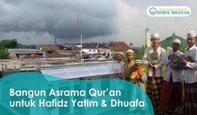 Gambar banner Bantu Bangun Asrama Quran untuk Yatim Dhuafa