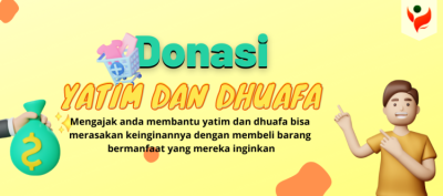 Gambar banner Donasi Peduli Yatim dan Dhuafa