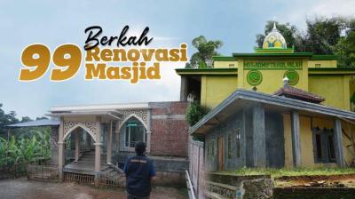 Gambar banner Wakaf 99 Masjid 