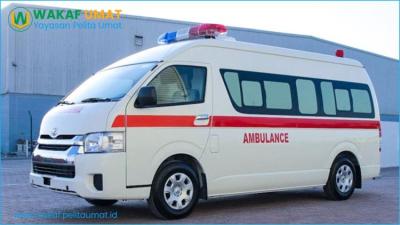 Gambar banner Wakaf Mobil Ambulans