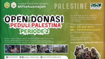 Banner Info Terbaru Donasi bahan makanan pokok dan obat-obatan untuk rakyat Palestina
