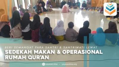 Gambar banner Sedekah Makan dan Operasional Rumah Tahfidz