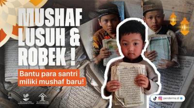 Gambar banner Wakaf Quran Untuk Para Penghafal Quran