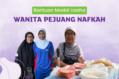 Gambar banner Bantuan Modal untuk Wanita Pejuang Nafkah