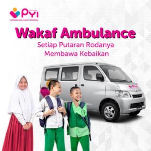 Gambar banner Wakaf Mobil Ambulance