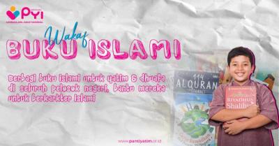 Gambar banner Wakaf Buku Islami Untuk Anak-anak Pelosok Negeri