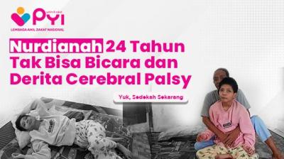 Gambar banner Bantu Nurdianah, Penyandang Tuna Rungu dan Cerebral Palsy