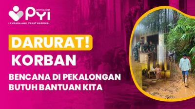 Gambar banner Bantu Korban Bencana Banjir dan Longsor Di Pekalongan