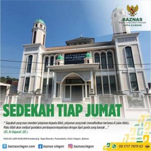 Gambar banner Gerakan Sedekah Setaip Jumat