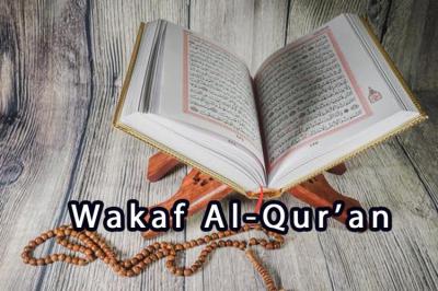 Gambar banner Wakaf Al-Quran