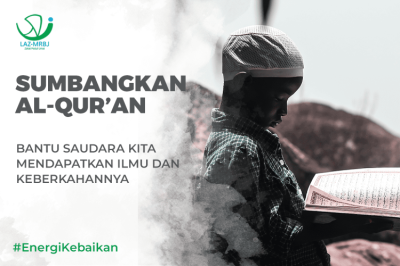 Gambar banner Sedekah Quran Bantu Santri Dapatkan Quran Layak