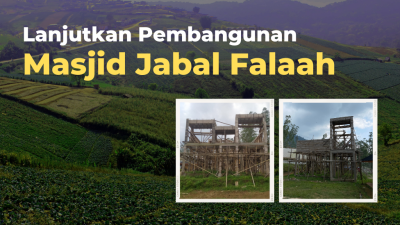Gambar banner Lanjutkan Pembangunan Masjid Jabal Falaah