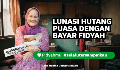 Gambar banner Bayar Fidyah, Lunasi Kewajiban Hutang Puasa 