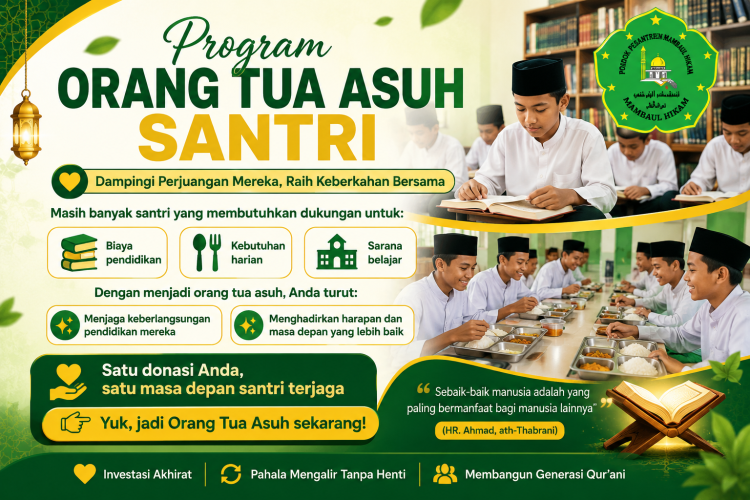 Banner program Orang Tua Asuh