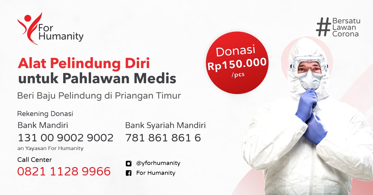 Gambar banner Kirim APD, Bantu Petugas Medis Hadapi Corona Gambar banner Kirim APD, Bantu Petugas Medis Hadapi Corona