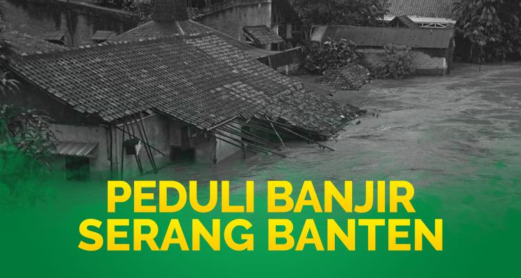 Gambar banner Peduli Banjir Serang Banten