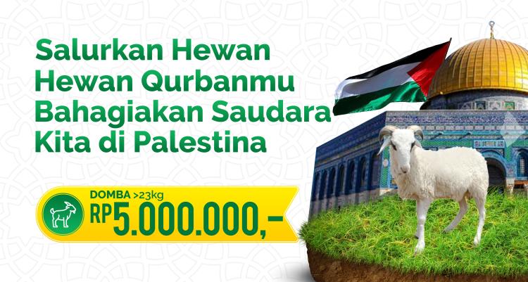 Gambar banner Qurban Village Dari Kampung Untuk Kampung - Domba A 23 kg Palestina