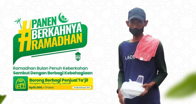 Gambar banner Borong Berbagi Penjual Tajil
