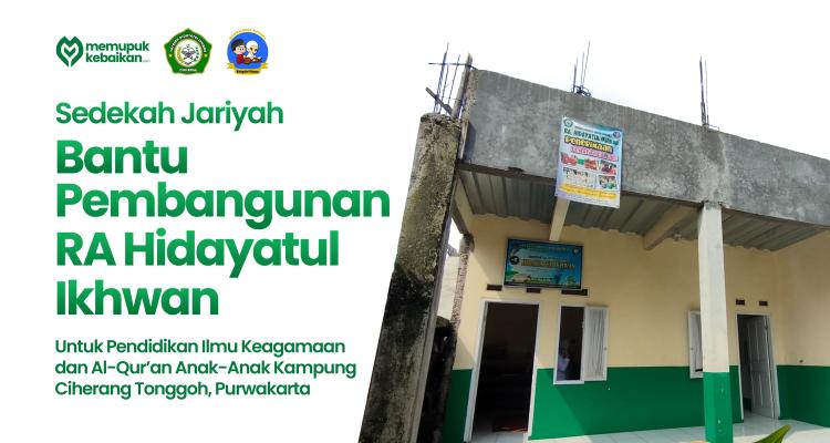 Gambar banner Bantu Pembangunan RA Hidayatul Ikhwan