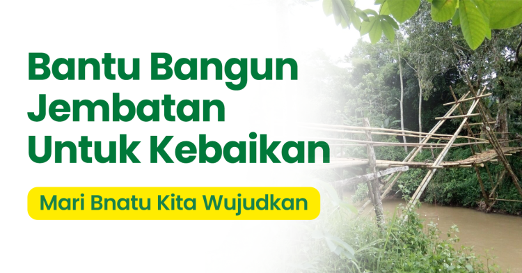 Banner program Jembatan Penghubung Kebaikan