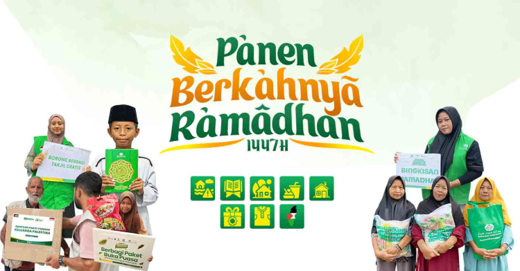 Gambar banner Panen Berkahnya Ramadhan