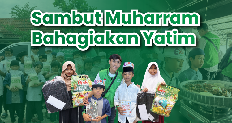 Banner program Sambut Muharram Bahagiakan Yatim
