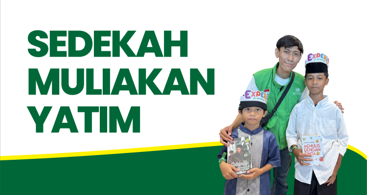 Banner program Sedekah Muliakan Yatim